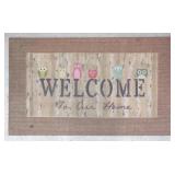 Owl Welcome Mat