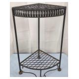 Wrought Iron Corner Table