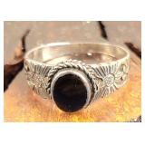 Sterling Onyx Ring