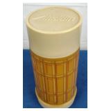Vtg Aladdin 10oz Brown Plaid Thermos