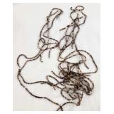 Brown Heishi Beads (5 - 24" Strands)