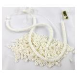 White Clam Heishi Beads