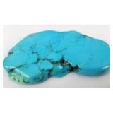 Blue Turquoise Slab, 3" x  1.75"