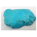 Blue Turquoise Slab, 3" x  1.75"