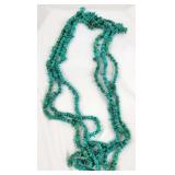 Turquoise 16"L String of Nugget Beads [x6]
