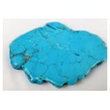 Blue Turquoise Slab, 3.5" x 2.5"
