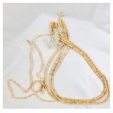 Melon Color Heishi Beads
