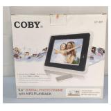 Coby 5.6" Digital Photo Frame w/MP3 Player