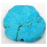 Blue Turquoise Slab, 3" x 2.75"