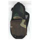 Camo Shell Holster w/Belt Clip & Leg Strap