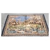 Large Deer Wall Tapestry Rug