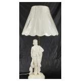 Blue Boy & Pinkie Ceramic Table Lamps [x2]