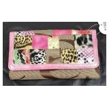 Ladies Patchwork Design Wallet