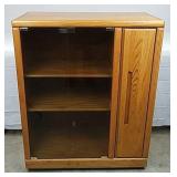 Stereo Cabinet w/Smoked Glass Doors & CD Trays
