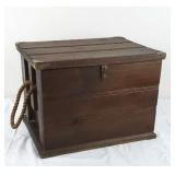 Hand Made Wooden Ammo Storage Box