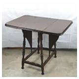 Antique Drop Leaf Side Table