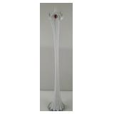34" Handmade Glass Tulip Vase - Poland
