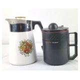 Pyrex Coffee Perk & Faberware Microbrew