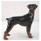 Porcelain Doberman by Coopercraft of England