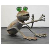 Metal Garden Frog