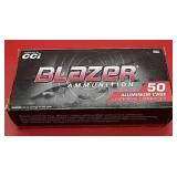 CCI Blazer 9mm FMJ 115gr Ammo, 50 Rounds