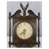 1959 Syroco American Eagle Motif Wall Clock