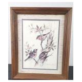 Birds in a Tree Print by Paul Whitney Hunter