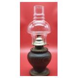 Hurricane Lamp - 13"H