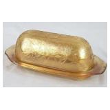 Jeannette Floragold Louisa Butter Dish