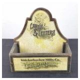 Wood Wall Mount or Desk Storage Box