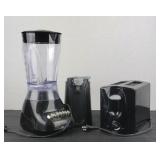 Electric Blender, Can Opener & Toaster