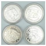Historic Colorado Mining Silver Rounds