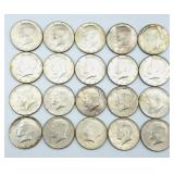 1964 Kennedy Half Dollars (20) UNC