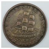 1841 Webster Hard Times Token XF40