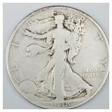 1938-D Walking Liberty Half Dollar VG08