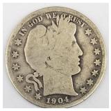 1904-S Barber Half Dollar G04