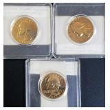 1965, 1969, 1971 Washington Quarters (3)