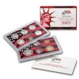 2005 US Mint 11 Coin Silver Proof Sets (2)