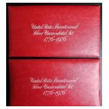 1776-1976 40% Silver UNC Bicentennial Sets (2)