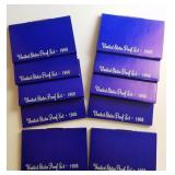 1968 US Mint 5 Coin Proof Set (10) PROOF