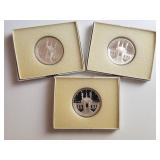 1984-S Olympic Silver Dollar (3 coins)