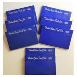 1971, 1972 US Mint 5 Coin Proof Set (8) PROOF