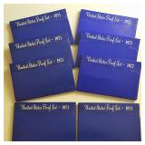 1971, 1972 US Mint 5 Coin Proof Set (8) PROOF