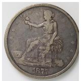 1877-P Trade Dollar VG10