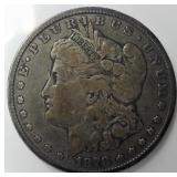 1878-CC Morgan Dollar, 90% Silver F15