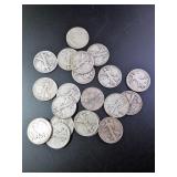 1917-1947 Mixed Walking Liberty Half Dollars (20)