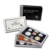 2012 US Mint 14 Coin Silver Proof Set