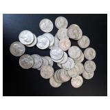 Mixed Washington Quarters, 90% Silver (40)