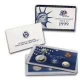 1999, 2002, 2003 US Mint 10 Coin Proof Set (10)