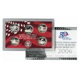 2006 5-Coin Silver State Quarters Proof Set (3)